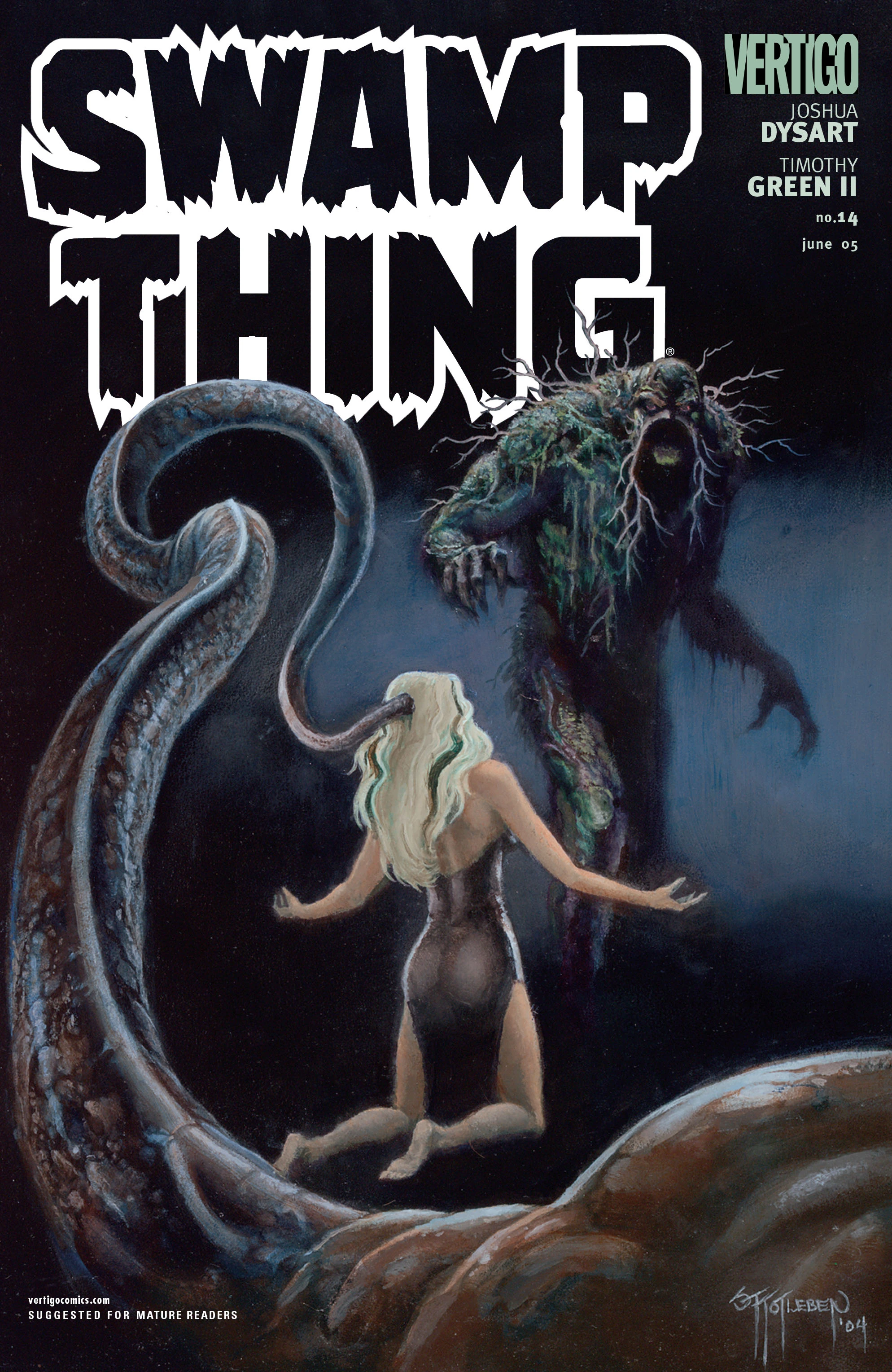 Swamp Thing #14 (DC, 2005 — Cover A) cover